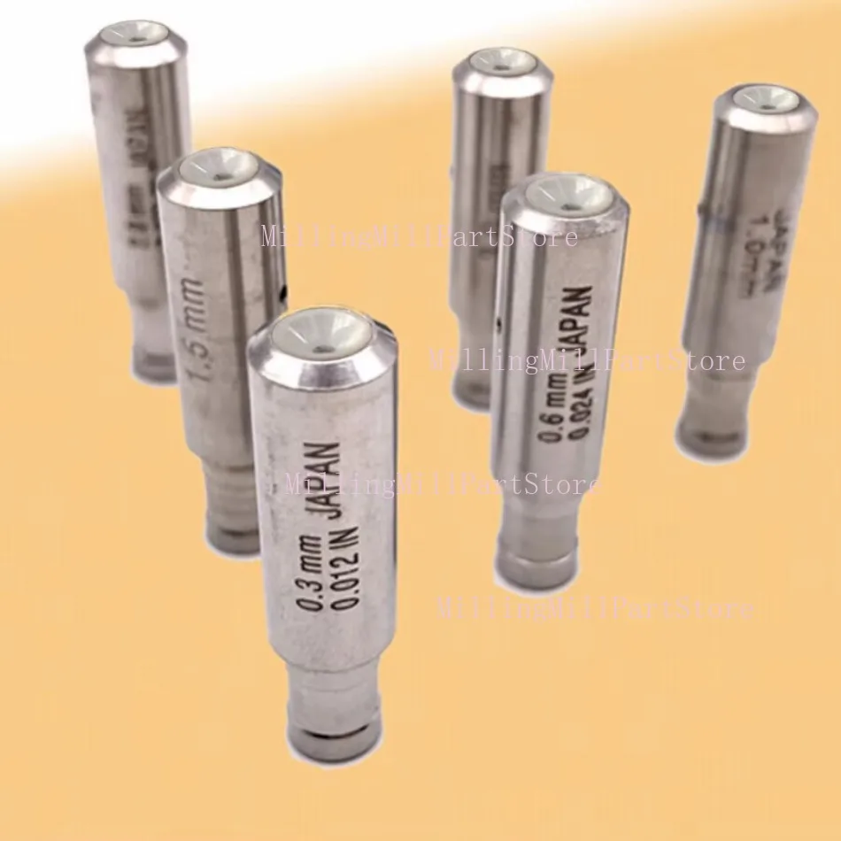 白いセラミック電極ガイド、ワイヤーカット機械部品、edm、0.2mm-3mm、1個