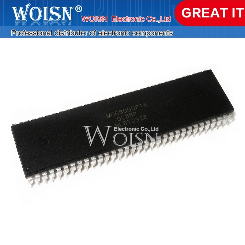 

5 шт. MC68000P16 MC68000 DIP-64