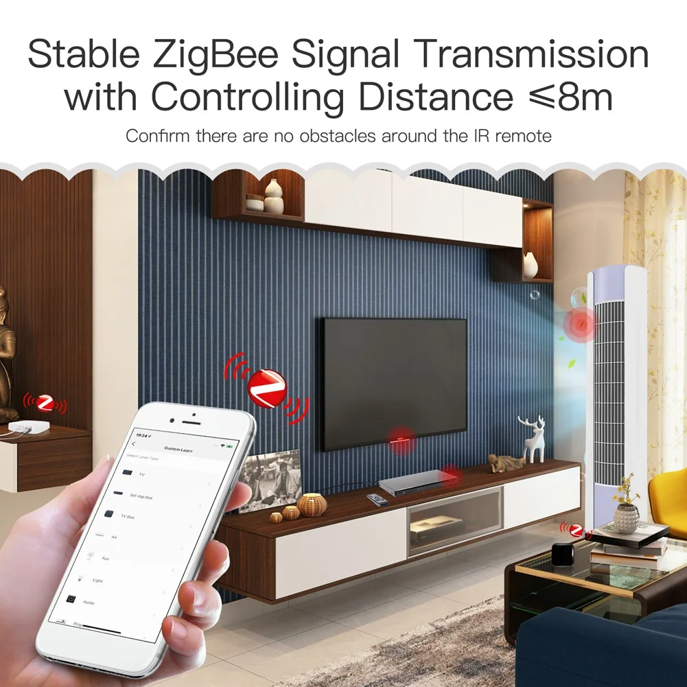 ユニバーサル赤外線リモコン,スマートホーム,Tuya,zigbee,smart,alexaで動作