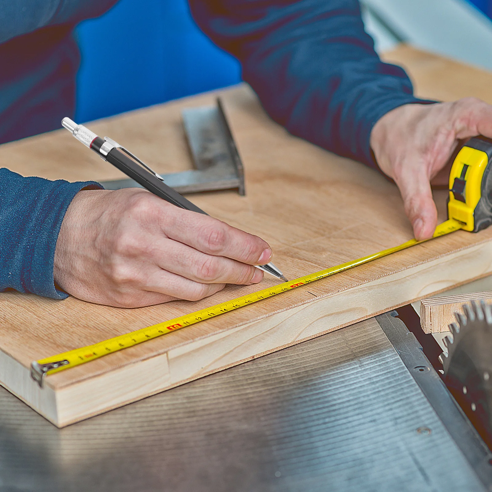 

3Sets Sketch Mechanical Pencil Set Portable Lightweight Case Writing Drawing Student Stationery Refill Leads Included