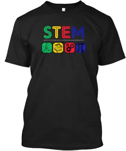 

Stem Science Technology T-Shirt Made in the USA Size S to 5XL