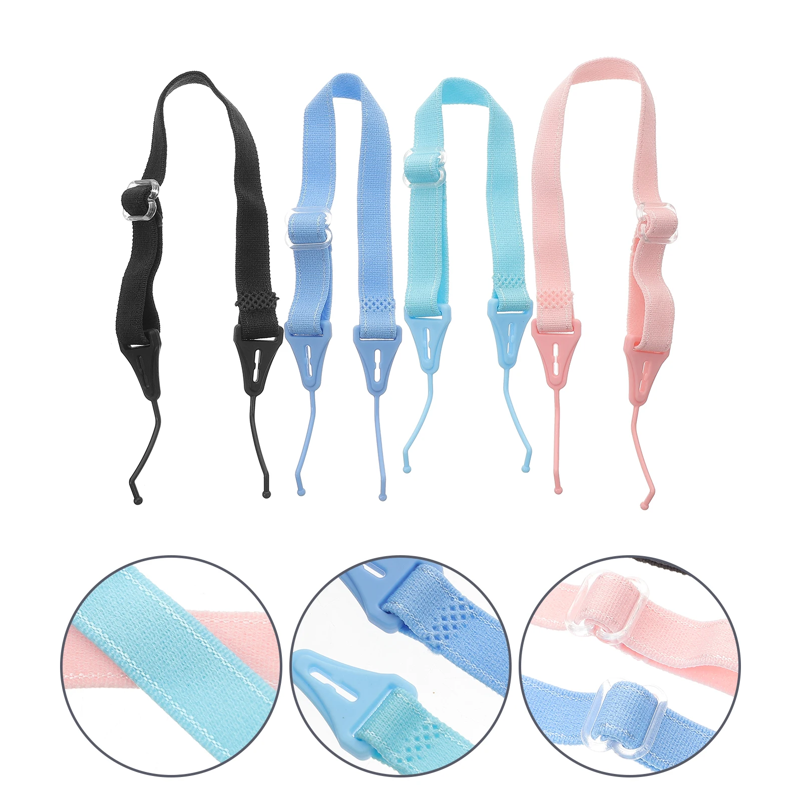 

4 Pcs Glasses Strap Prevent Rope Loss Adjustable Eyeglass Chains Aldult Eyeglasses Straps Child