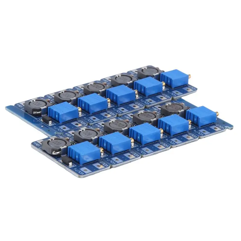 [NEWA64Z!】 10Pcs DC-DC Boost Module 2A Boost Board Input 3V/5V To Boost 5V/9V/12V/24V Adjustable Multi-Function Convenient Modul