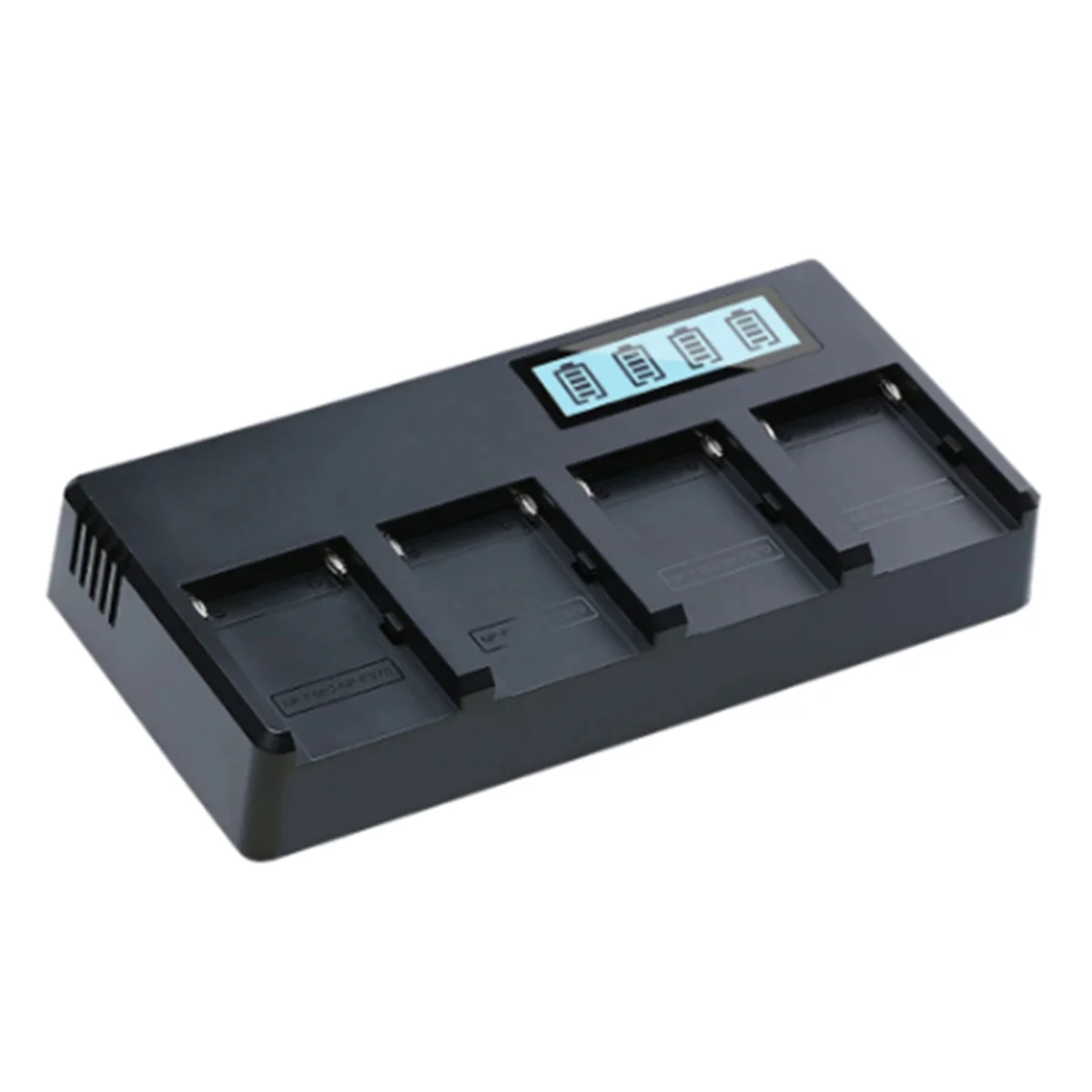 NP F970 F960 NP F770 Battery 4-Channel Fast Smart Charger for Sony F750 F950 NP-F550 NP-FM50 FM500H QM7 EU Plug