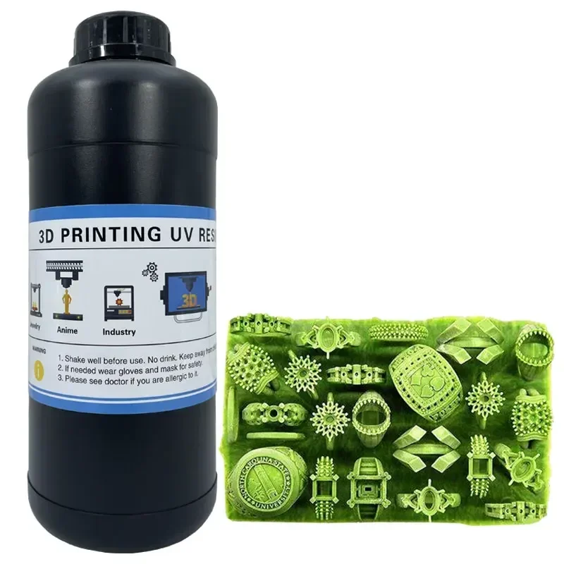 

Liquids Photopolymers UV Castables Wax 405nm Resins 3D Prints Resins For Jewelrys Casting LCD/DLP/SLA 3D Printers