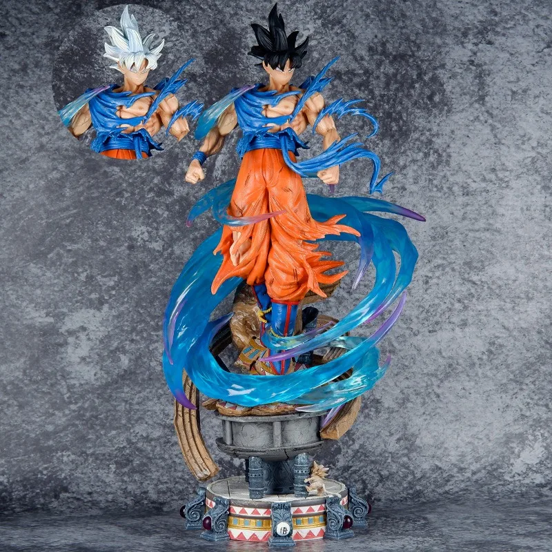 Dragon ball anime figura son goku figuras de ação modelo boneca brinquedos estátua estatueta coleção ornamento para crianças presente aniversário