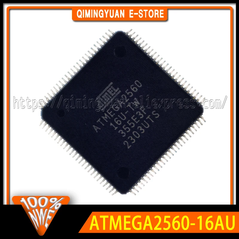 1~10PCS/LOT ATMEGA2560-16AU ATMEGA2560 16U-TW TQFP-100 100% NEW