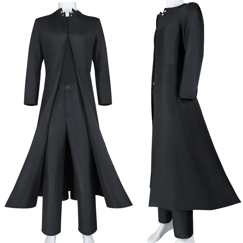 ชุดคอสเพลย์นีโอ สเล โค้ท สำหรับผู้ชาย ชุดแสดงวันฮาโลวีน ชุดเวทีเมทริกซ์ รีเซอร์เรชั่น ชุดประจำชาติจีนโบราณสำหรับผู้หญิง...