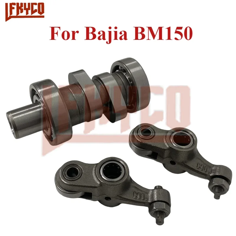 

Engine Parts Motorcycle Racing Camshaft Tappet Shaft Kit for For Bajaj BM150 BM 150 150CC Motorbike Cam Rocker Arm Accessories