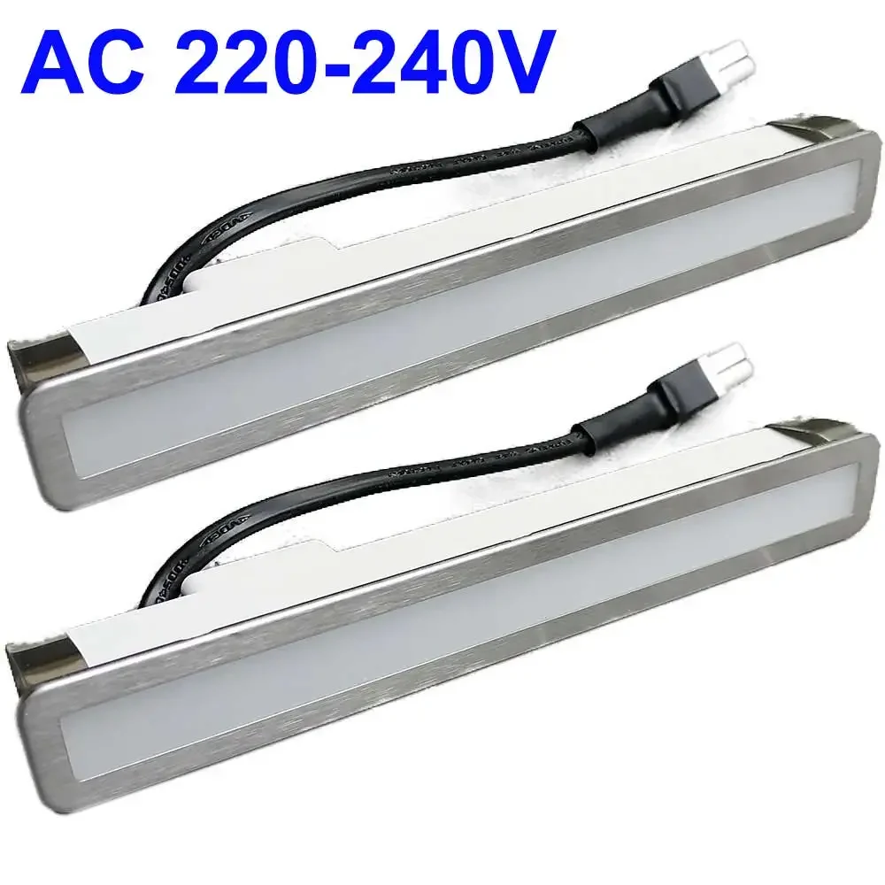 2-Pack Smoke Ventilator Light Extractor Light Lamp 1.5W 170mm 220V 230V 240V Not 12V White 6000K