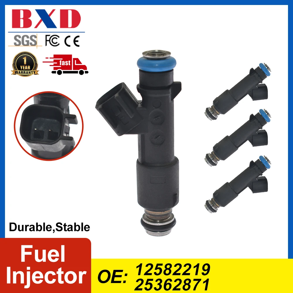 

1/4PCS Fuel Injector 12582219 25362871 For Chevrolet Cobalt, Pontiac G4 G5 Pursuit Car Accessories