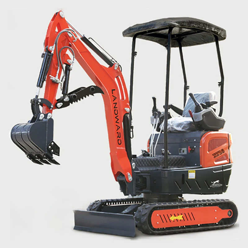 

LANDWARD factory Small Excavator 1.6 Ton Mini Excavator Customized EPA EURO 5 New Crawler Digger 1.8Ton Hydraulic Excavator