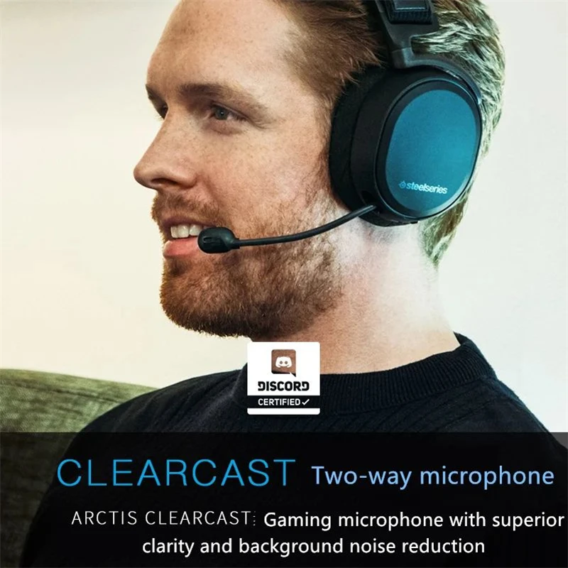 سماعة رأس للألعاب لاسلكية من SteelSeries Arctis Pro ، دقة عالية ، شو GHz ، بلوتوث ، ميكروفون إلغاء الضوضاء من AI ، كمبيوتر شخصي ، جهاز PS5 ، جهاز PS4 ، هاتف محمول