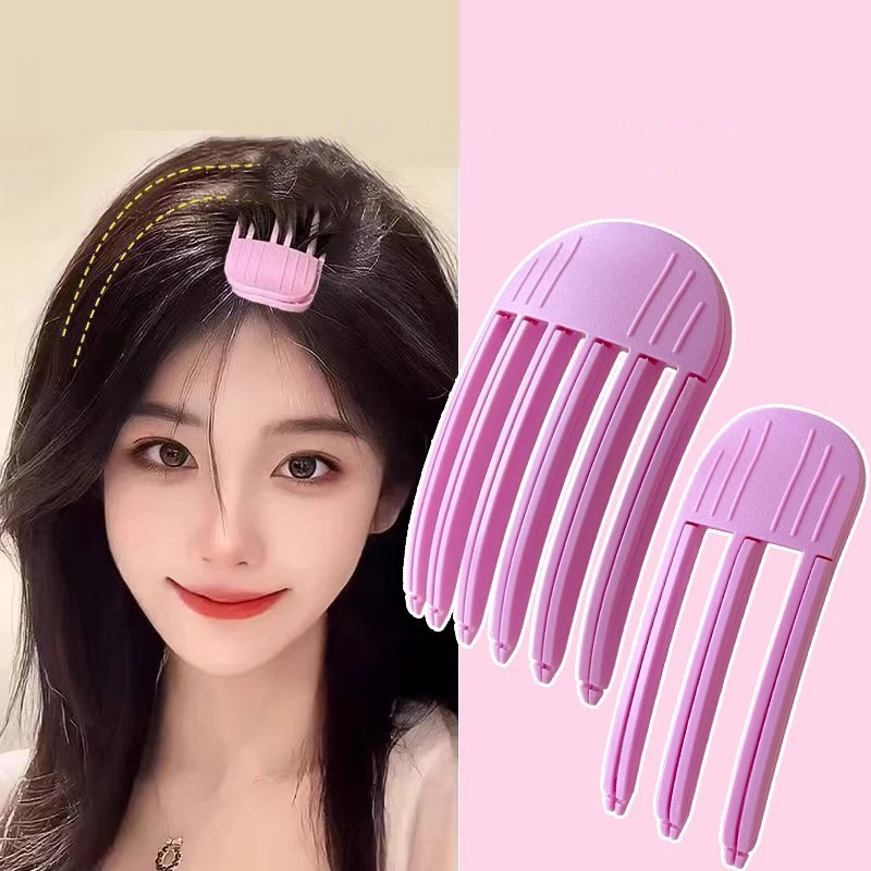 Magic Hair Root Natural Fluffy Hair Clip No Heat Rollers Hair Styling Clip Bangs Hairpin Women Hair Curler Bangs Salon Styling