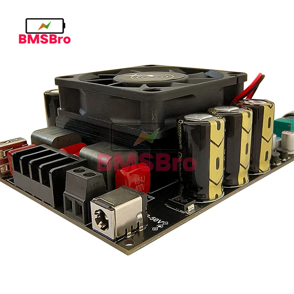 Imagem -04 - Estéreo Bluetooth Áudio Som Amplificador Placa Graves Agudos para Carro Karaoke Smart Home Theater Subwoofer 300w Mais 300w Tpa3255