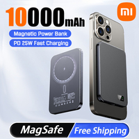 Xiaomi 10000mAh Thin Magnetic Wireless Power Bank PD25W Fast Charging Portable External Battery for Magsafe For iPhone Samsung