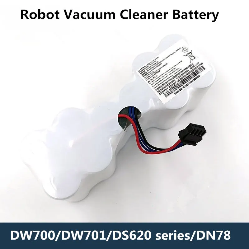 Newest 12V 3.2AH Robot Vacuum Cleaner Battery for ECOVACS DW700 DW701 DS620 DC78 DN78 Sweeper Power Source