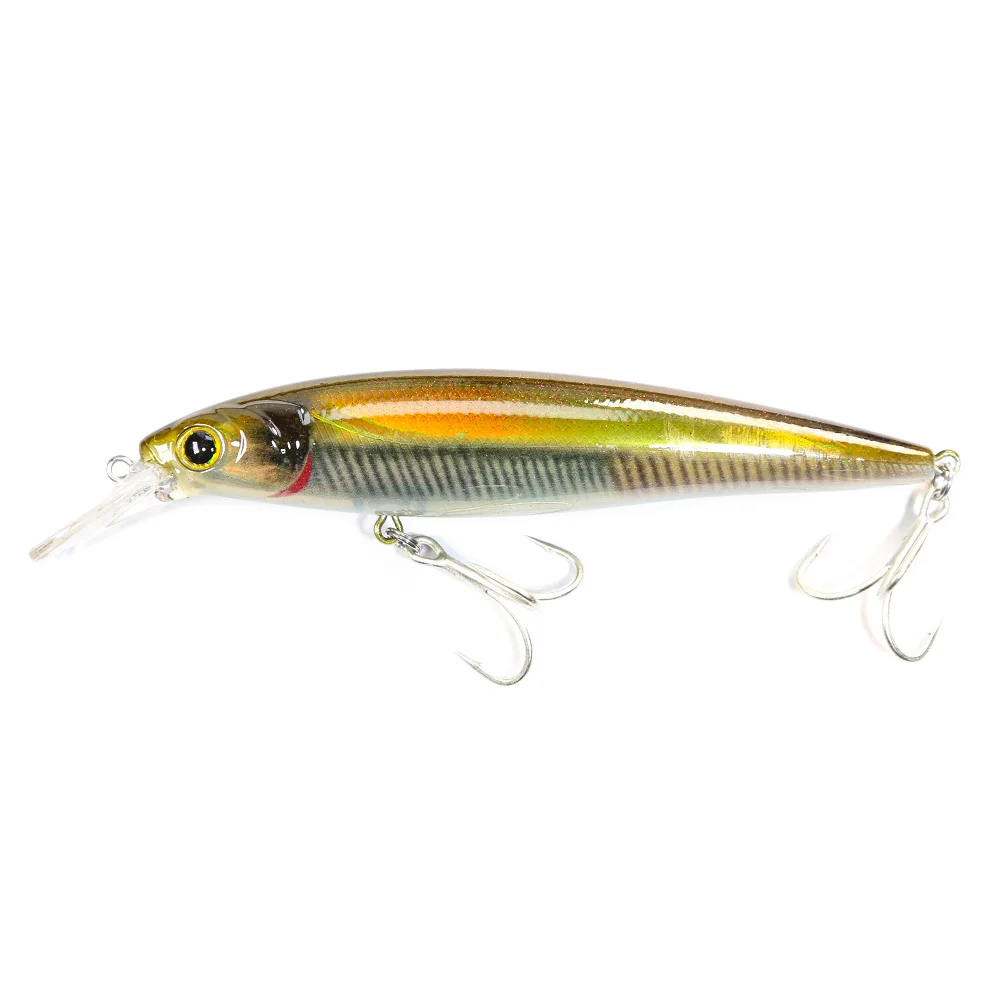B&U Minnow Jerkbait Köder Künstlicher Köder Weitwurf Salzwasser Seebarsch Hecht Angeln Wobbler Angelgerät Haken Harter Köder