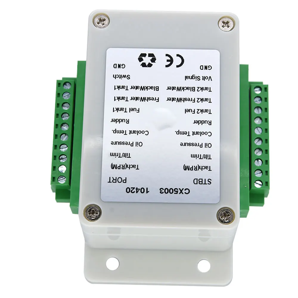 

NMEA 2000 Multifunction Converter Connect Up to 18 Sensors 0-190 ohm CX5003 NMEA2000 Converter For Boat Yacht Marine Sensor