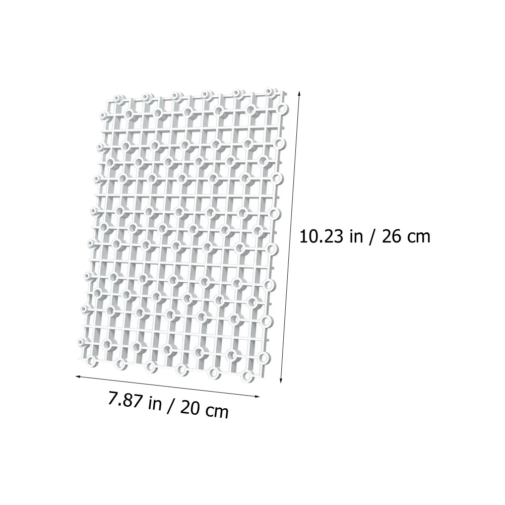 

1Set Aquarium Isolation Board Premium Plastic Strong Load Bearing Capacity Fish Tank Partition Net Aquarium Divider