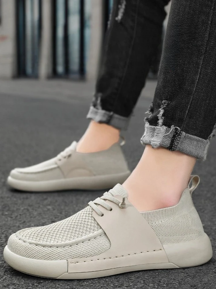 

Летние дышащие мужские повседневные теннисные туфли без шнуровки, мужская дизайнерская роскошная обувь, размер 44, классические оригинальные кроссовки