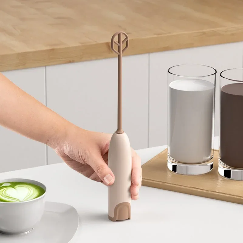 

Convenient Handheld Electric Children's Nutrition Milk Powder Mixer, Matcha Cocoa Powder - Beverage Quick Mixing Milk Mixer