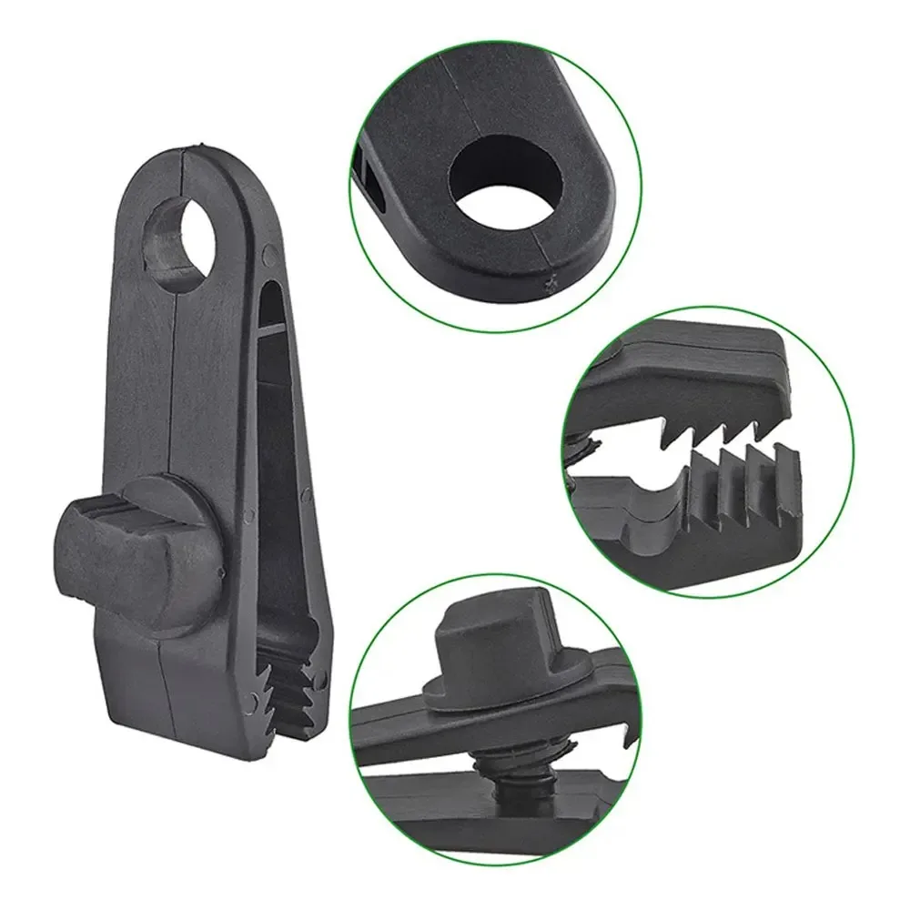 10/20Pcs Outdoo Heavy Duty Tent Clip Tarp Clips Lock Grip Tent Clamps for Tarps Awnings Camping Car Swimming Pool Covers view 6