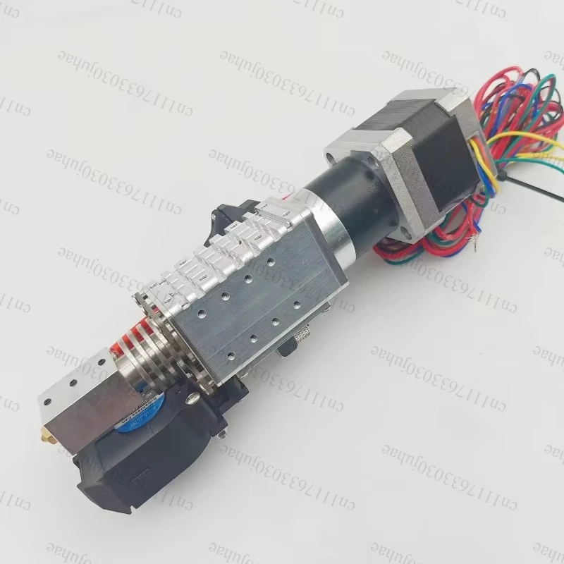 Plastic pellet extruder complete set DIY 3D printer Long filament extruder nozzle assembly kit Water cooling
