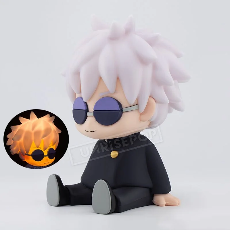 Jujutsu Kaisen Begeleidende Slaaplamp Satoru Gojo Model Reguliere Tijd Licht Ornamenten Bureau Nacht Lamp Slaapkamer Decor Geschenken