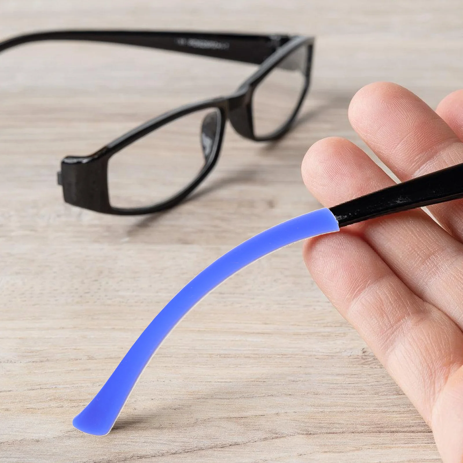 

12 Pairs Anti-Slid Eyeglasses Leg Cover Cover Glass Accessories Anti-Slip Spectacles Leg Sleeve Glasses Accessories