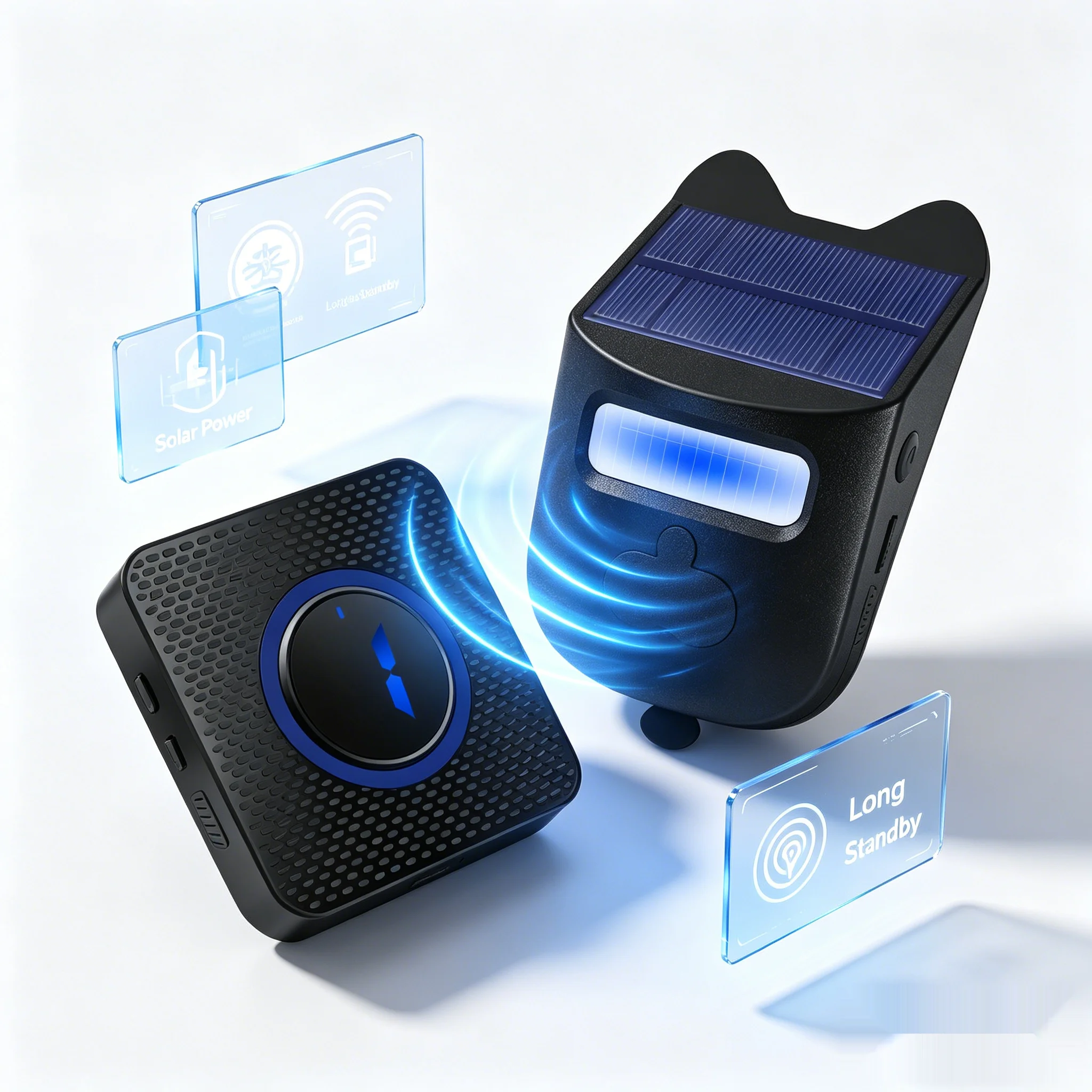 

Driveway Alarm Wireless, Outdoor Motion Sensor Alarm with Motion Detector, Weatherproof Solar Driveway Alarm, 700 ft Range