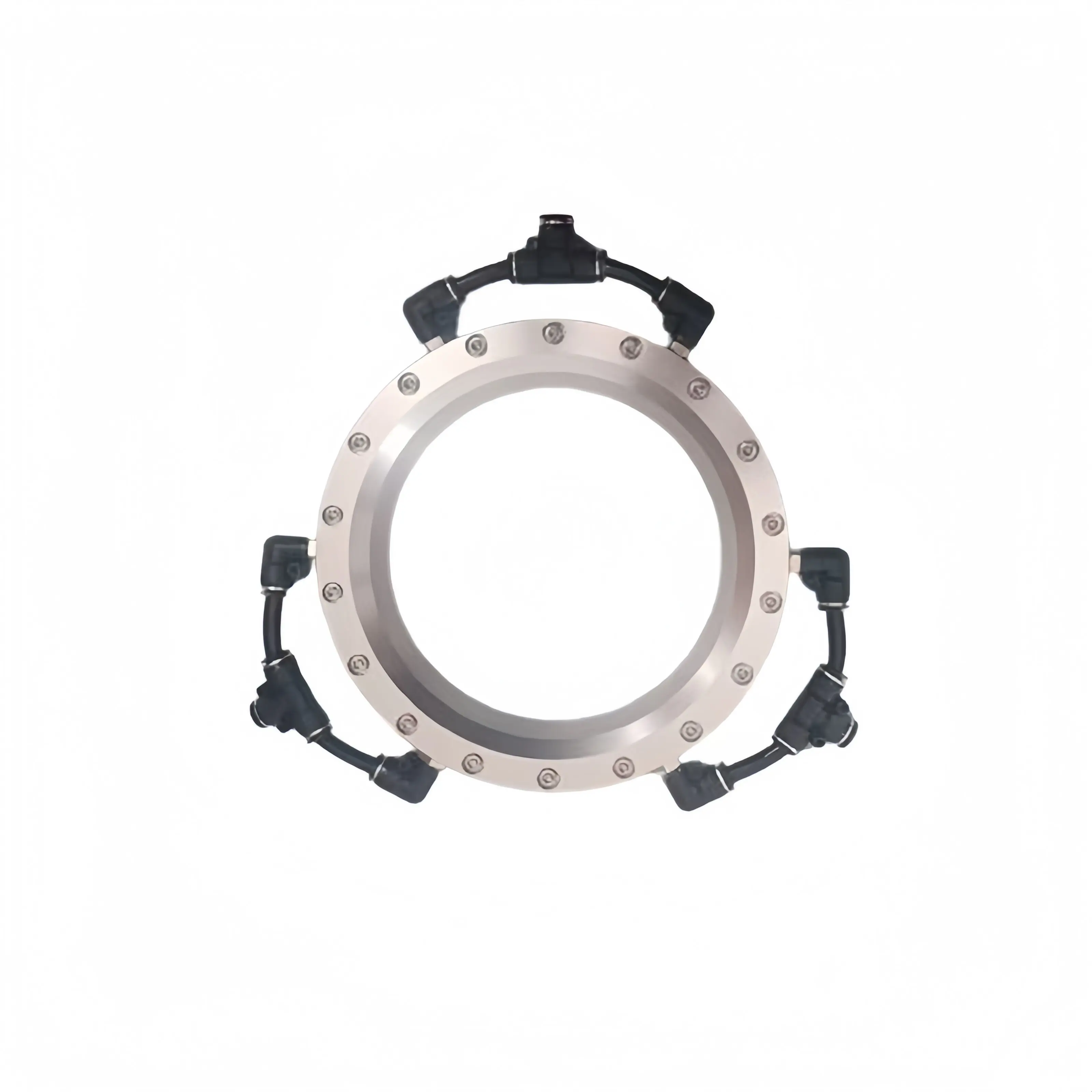 

Ring air knife aluminum alloy circular blowing air ring cable dust removal water removal high pressure nozzle drying gas