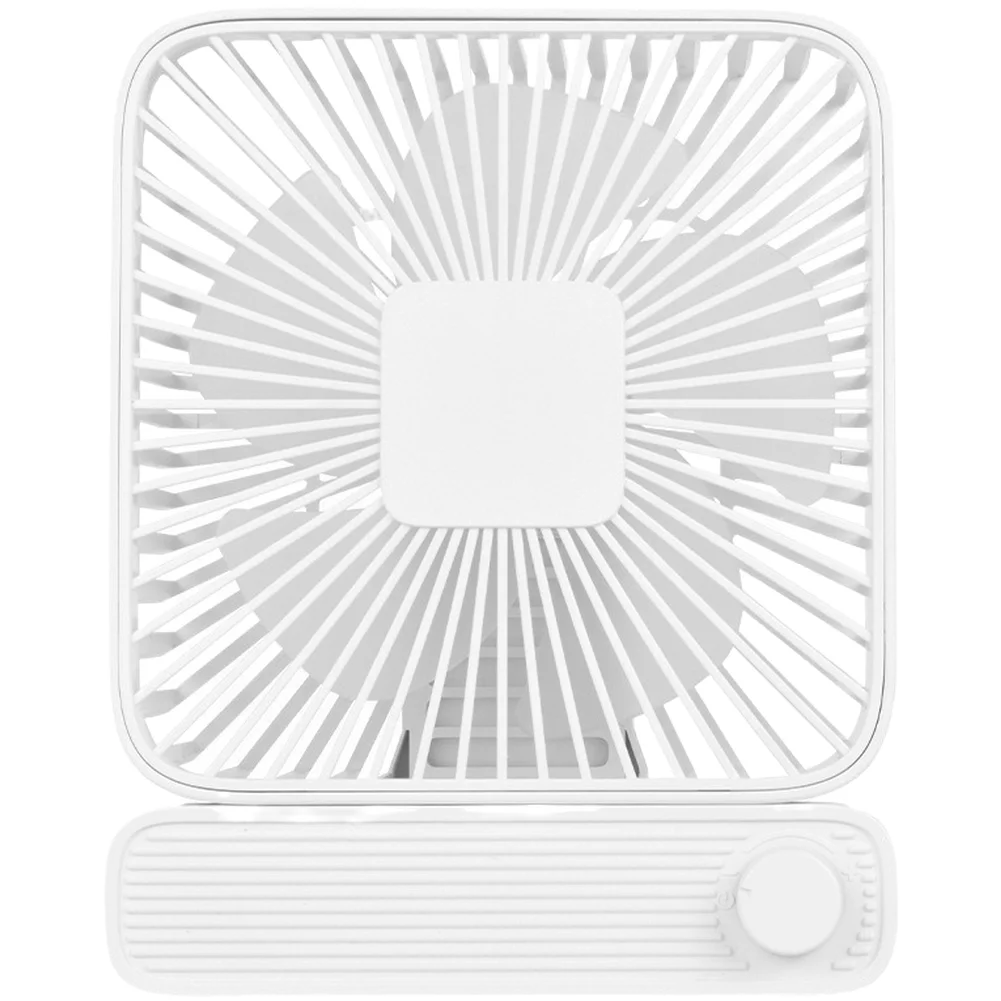 Adjustable Speed Retro USB Desk Fan with Portable Build and Smooth Tilt Function for Targeted Airflow in Limited Spaces