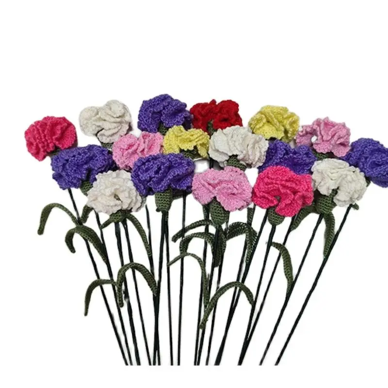 

6 Branches Artificial Carnation Flowers Plants Mother's Day New Year Birthday Gift Simulation Carnation Flowers Home Decor