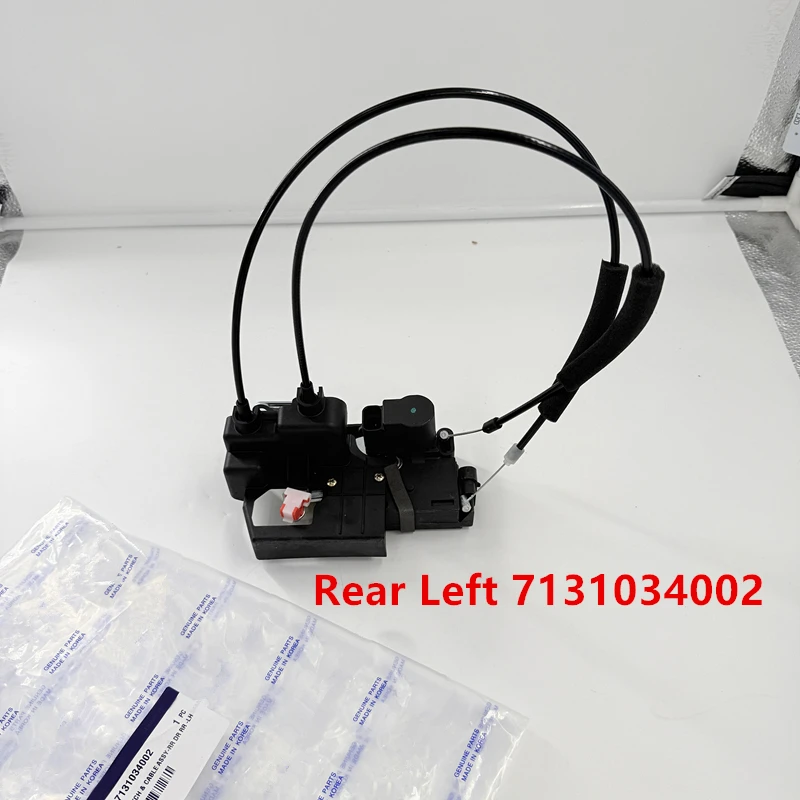 Brand New Genuine Front Rear Door Latch & Cable Assy 7121034021 7122034001 7131034002 7132034002 for Ssangyong Actyon Korando