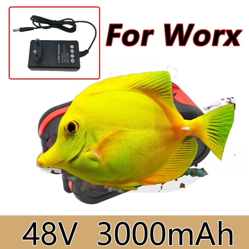 

48V Cordless Impact Drill Battery Power Battery,Replace 48VF 36VF 88VF Impact Drill Battery Replacement Battery for Power Tools