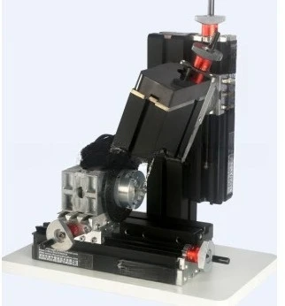 High power LCD digital display six-axis drilling and milling machine