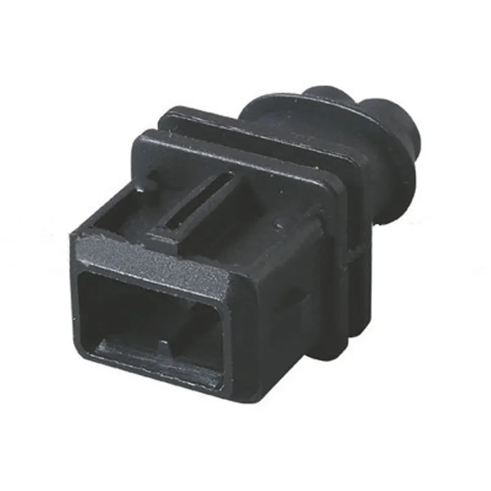 5/10sets Tyco/Amp 2 black male plug electrical automotive connector 192840244,  part of 85202-1