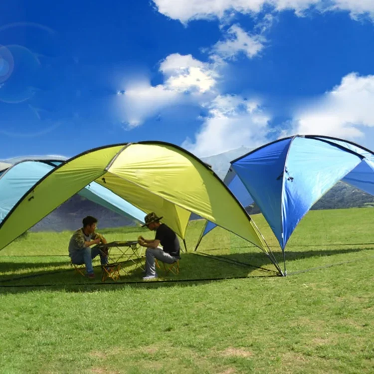 Big Canopy Tent with Sand Bags - Easy up Beach Shelter and Lightweight Sun Shade