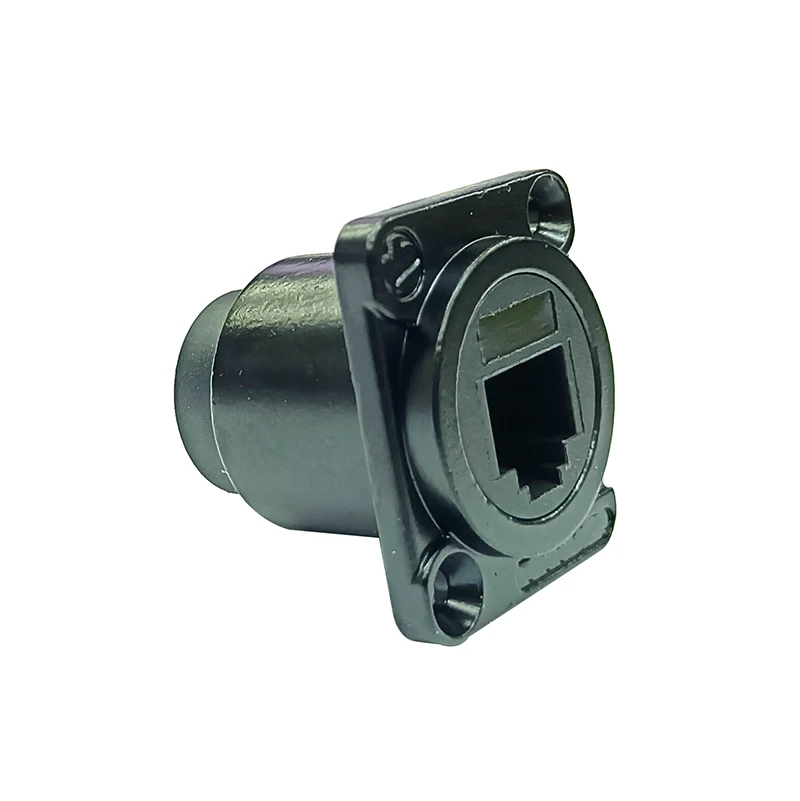 6P6C RJ12 Jack Network Cabling Panel Mount Connector for Cabinet Panel Outlet - view 5
