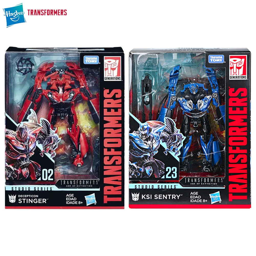 [Auf Lager] Hasbro Transformers Studio Series SS02 Stinger & SS23 KSI Sentry 11,5 cm Deluxe Class Actionfigur Modellspielzeug