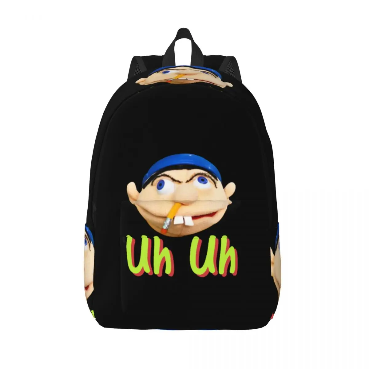 

Jeffy I Hate Green Beans Student Backpack School Bag Hiking Travel Daypack for Boys Girls Bookbag Shoulder Bags