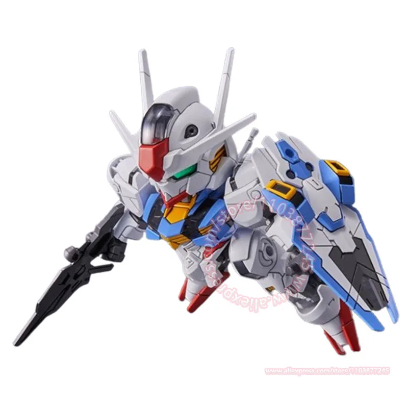 BANDAI Mobile Suit Gundam: The Witch From Mercury AERIAL Assembled Model Peripheral Toys Trendy Ornaments Present SDEX 019