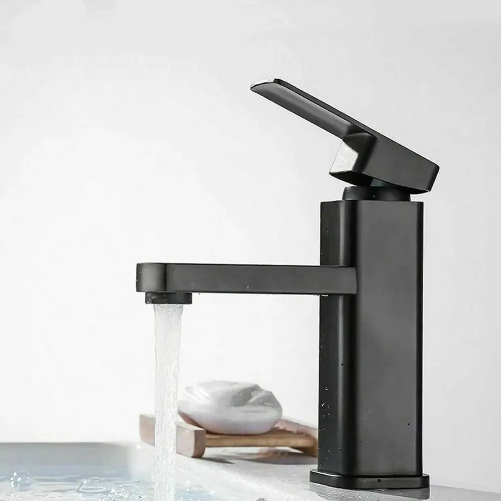 

Countertop Mount Bathroom Faucet Anti-Leakage Rust-proof Lavatory Basin Faucet Rotary Switch Sink Tap Kitchen Faucet Powder Room