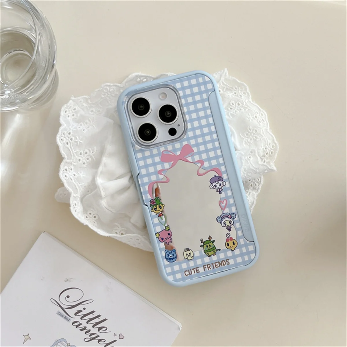 

New Cute Cartoon Fashion Girls Phone Case For iPhone 16 15 14 13 Pro Max fundas iphone 15 case Protective cover