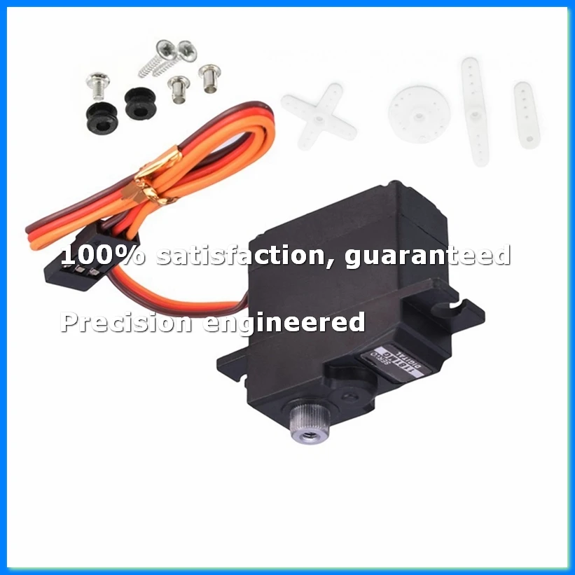 

18G 3.5KG Metal Gear Digital Servo and Servo Arm -1181MG for 144001 144007 124007 124019 RC Car Upgrade Parts-SPMI
