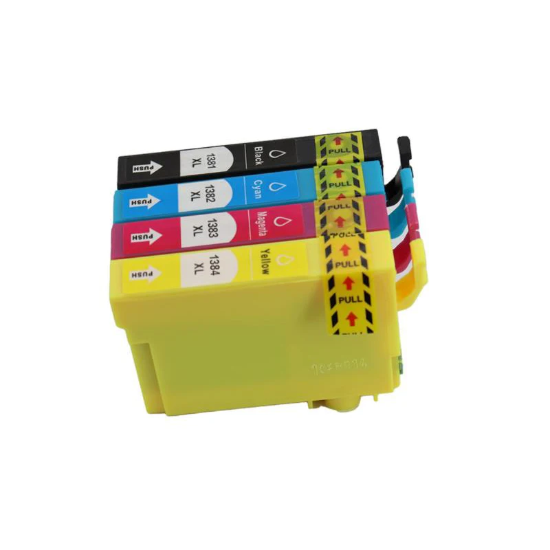 Compatible Ink Cartridge For Epson 138 T1381 T1382 T1383 T1384 Office TX320F TX325F TX525FW Printer