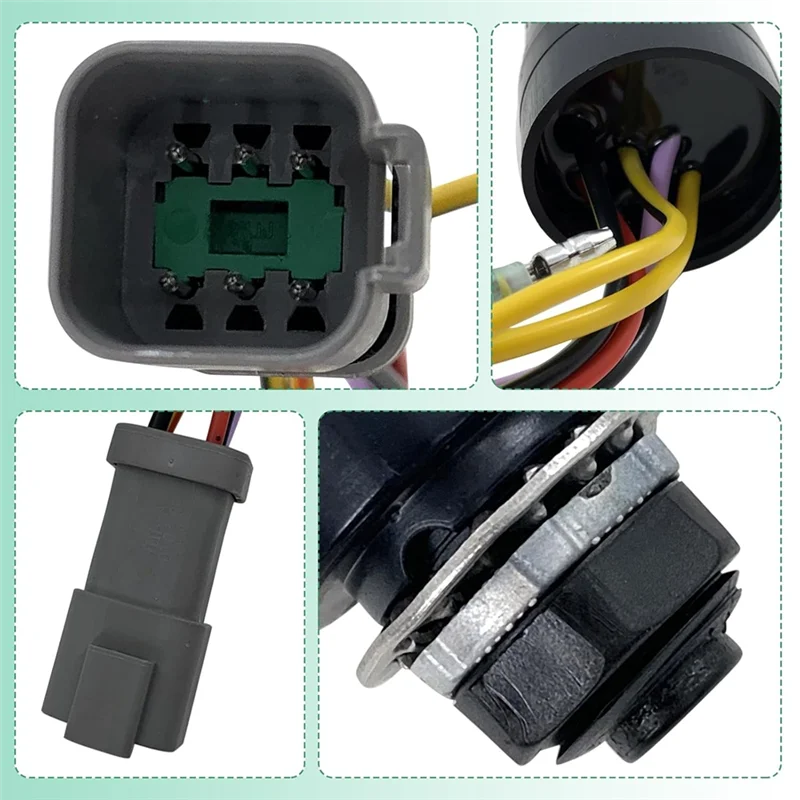 

129572 3 Position 6 Wire Connectors Ignition Switch With 1 Key For Tracker Boats