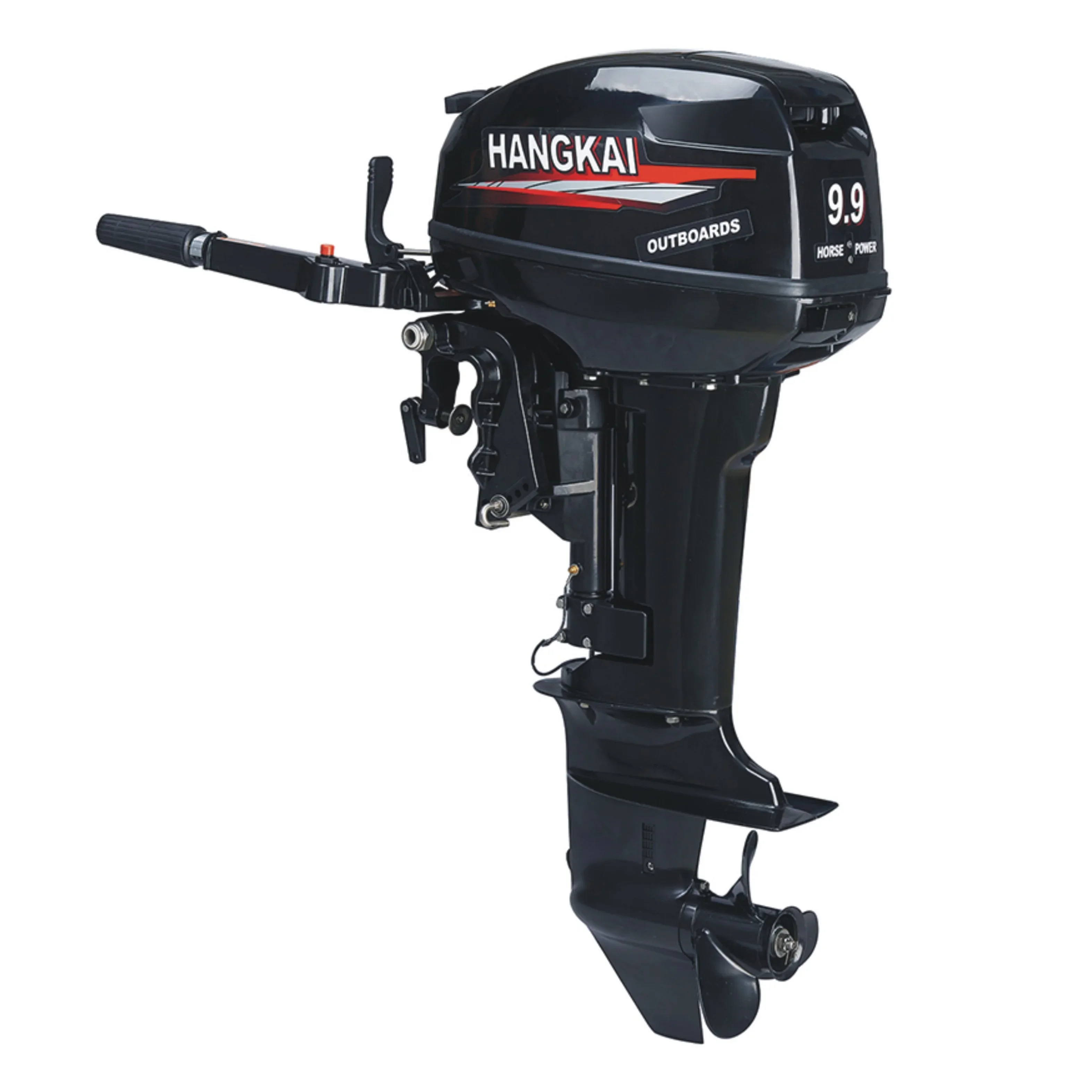

New Popular HANGKAI 9.9HP 2 Stroke Boat Engine Outboard Motors With Long Shaft Available