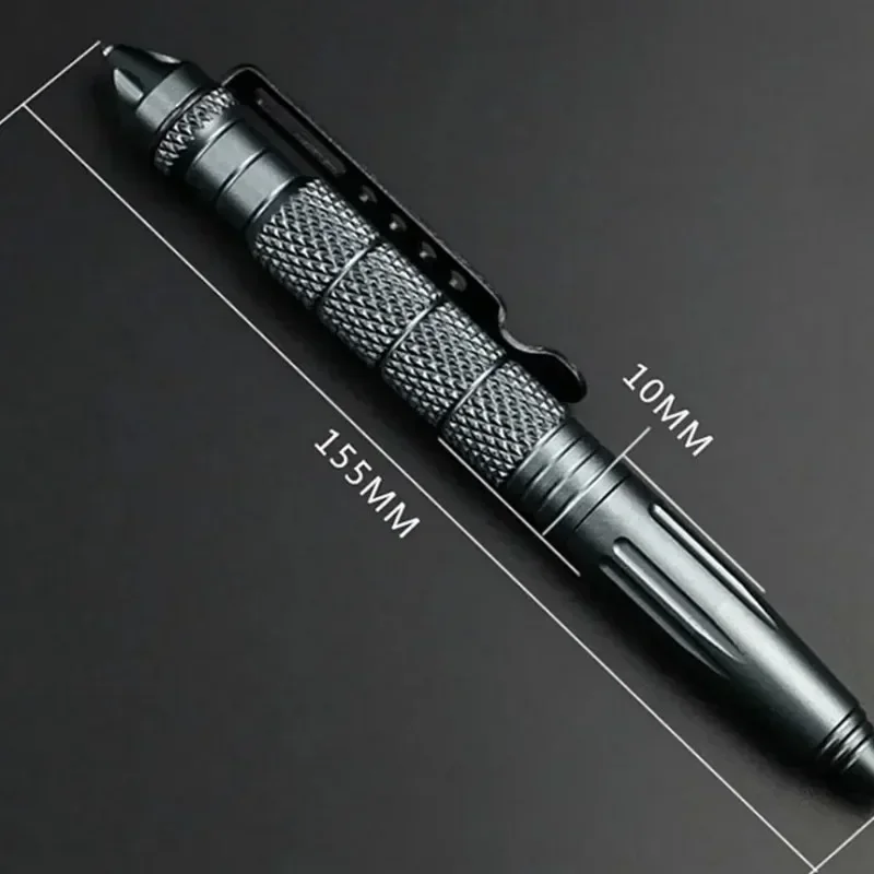 Military Tactical Pen Multifunction Aluminum Alloy Outdoor Camping Security Survival Tools Emergency Glass Breaker Self Defense